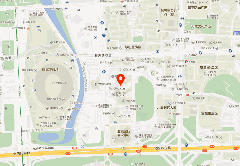 北辰汇园大厦位置地图